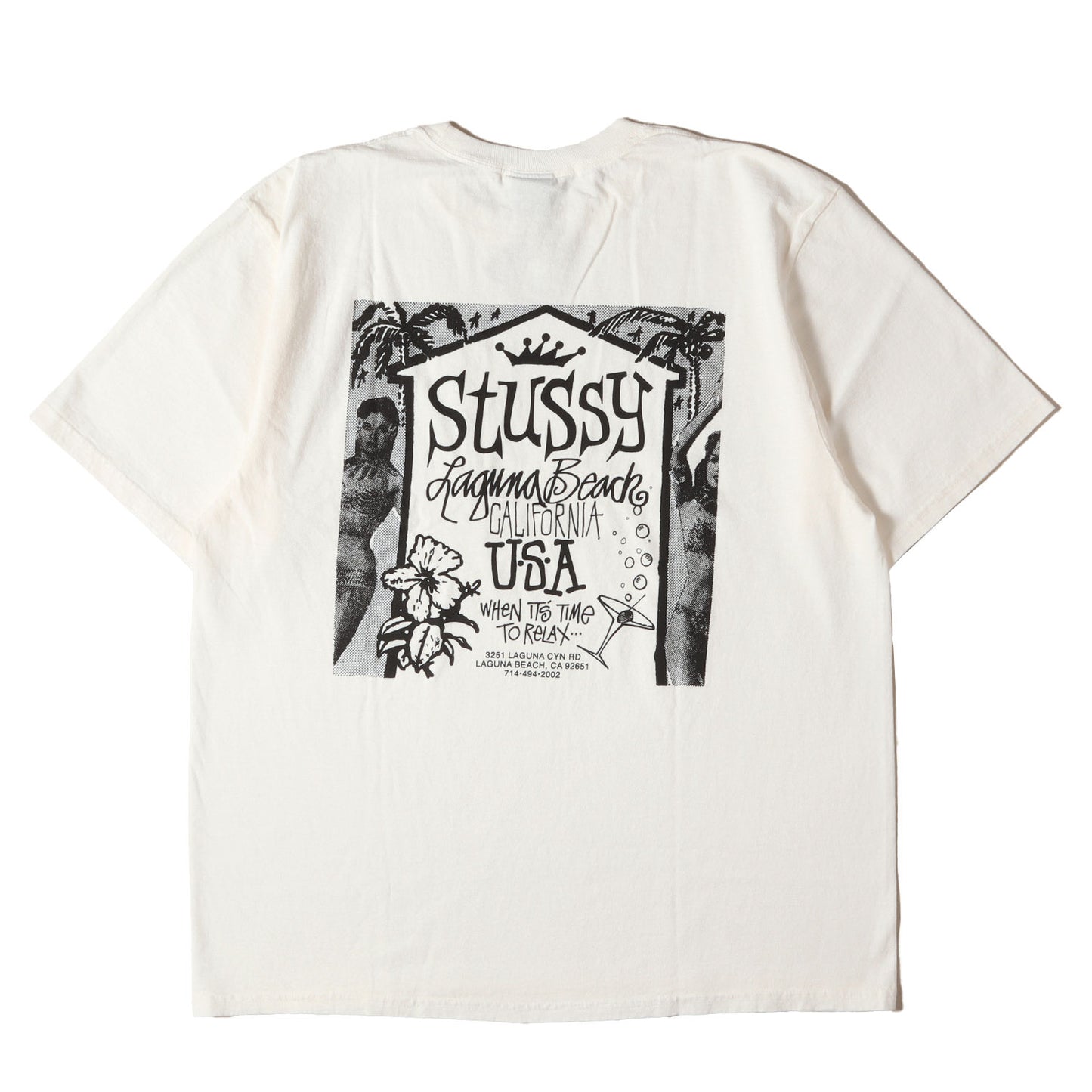25SS ピグメントダイ加工 グラフィック Tシャツ(BEACH HOUSE PIG. DYED TEE)