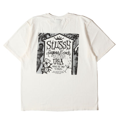 25SS ピグメントダイ加工 グラフィック Tシャツ(BEACH HOUSE PIG. DYED TEE)
