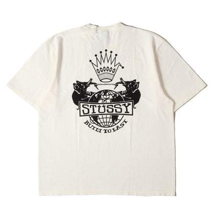 25SS ピグメントダイ加工 グラフィック Tシャツ(BUILT TO LAST PIG. DYED TEE)