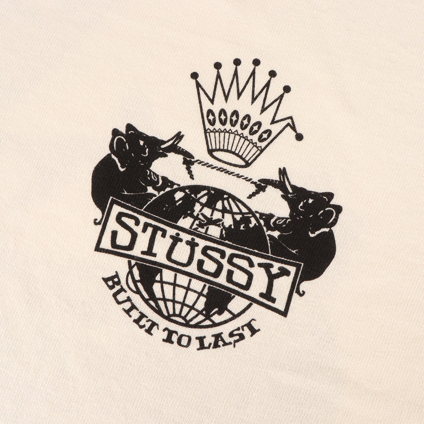 25SS ピグメントダイ加工 グラフィック Tシャツ(BUILT TO LAST PIG. DYED TEE)