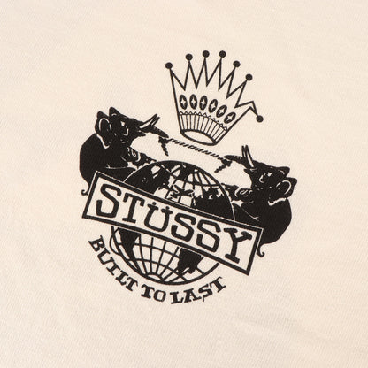 25SS ピグメントダイ加工 グラフィック Tシャツ(BUILT TO LAST PIG. DYED TEE)
