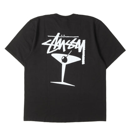 25SS ピグメントダイ加工 カクテルグラフィック Tシャツ(MARTINI PIG. DYED TEE)