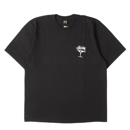 25SS ピグメントダイ加工 カクテルグラフィック Tシャツ(MARTINI PIG. DYED TEE)
