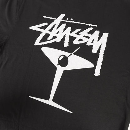 25SS ピグメントダイ加工 カクテルグラフィック Tシャツ(MARTINI PIG. DYED TEE)