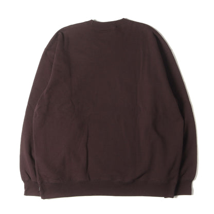 22AW スモールBOXロゴ クルーネック スウェット(Small Box Crewneck)