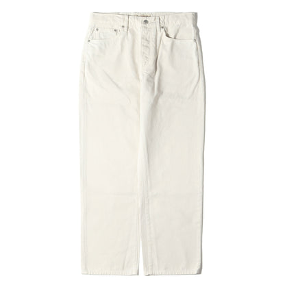 24SS コットンキャンバス 5ポケットパンツ(CLASSIC JEANS WASHED CANVAS)