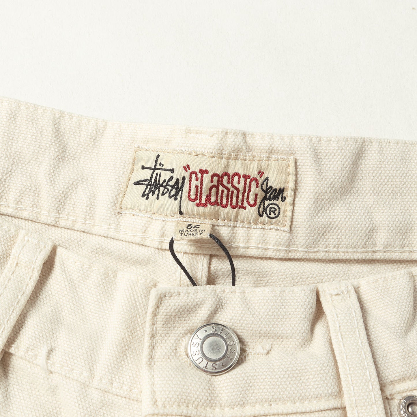 24SS コットンキャンバス 5ポケットパンツ(CLASSIC JEANS WASHED CANVAS)