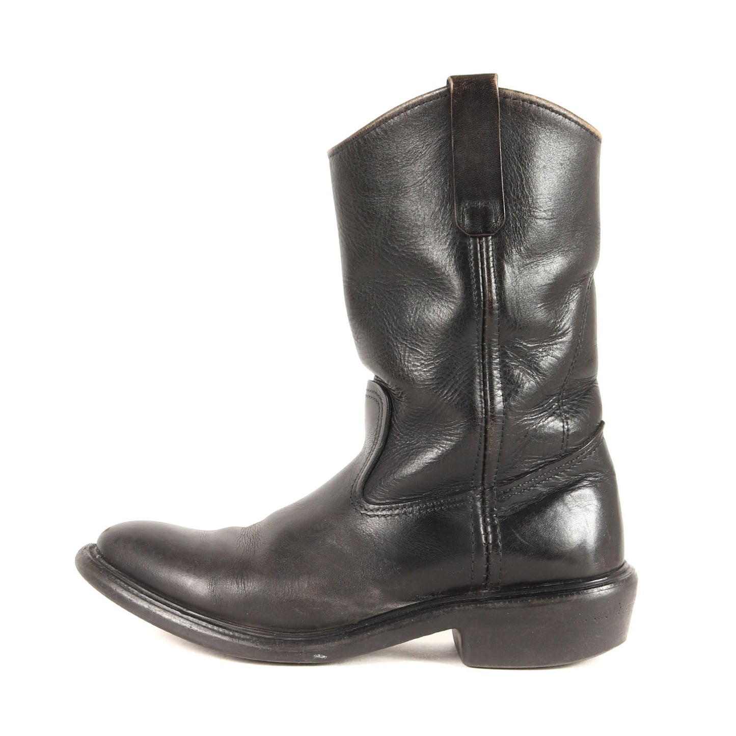 [人気品番 8155] 90s プリント羽根タグ 茶芯 ペコスブーツ / 1990年製 Pecos Boots