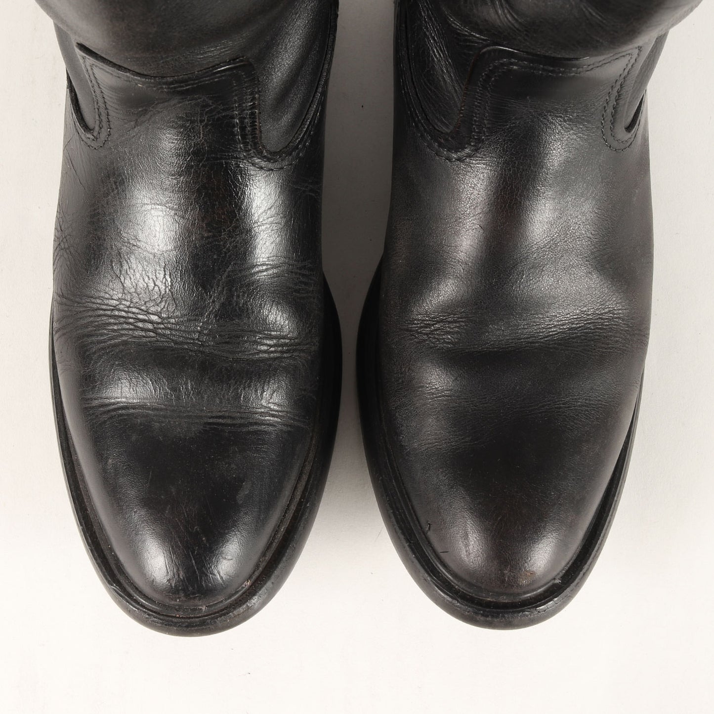 [人気品番 8155] 90s プリント羽根タグ 茶芯 ペコスブーツ / 1990年製 Pecos Boots