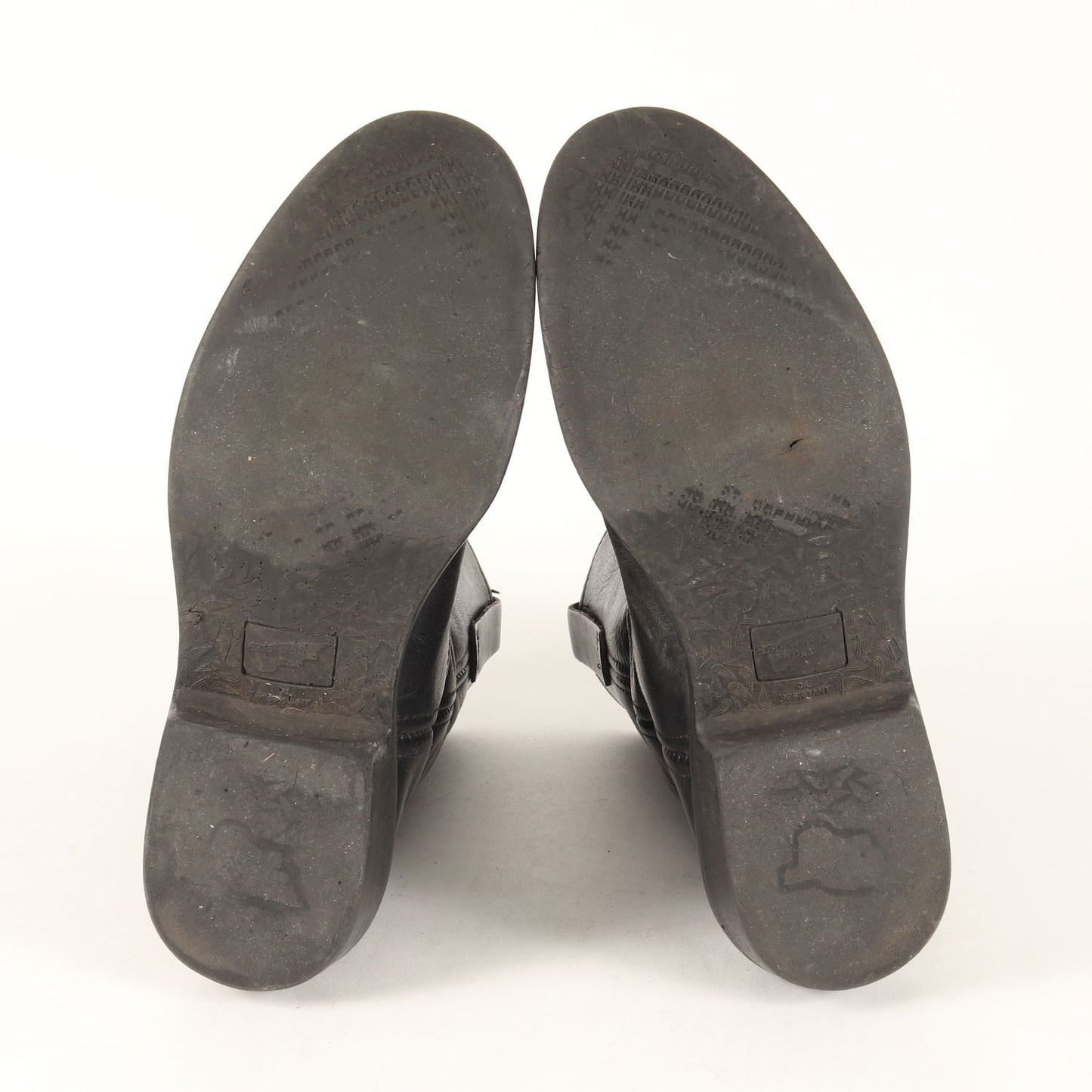 [人気品番 8155] 90s プリント羽根タグ 茶芯 ペコスブーツ / 1990年製 Pecos Boots