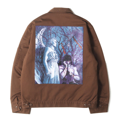 21AW ×THE CROW 裏地キルティング ワークジャケット(Work Jacket)