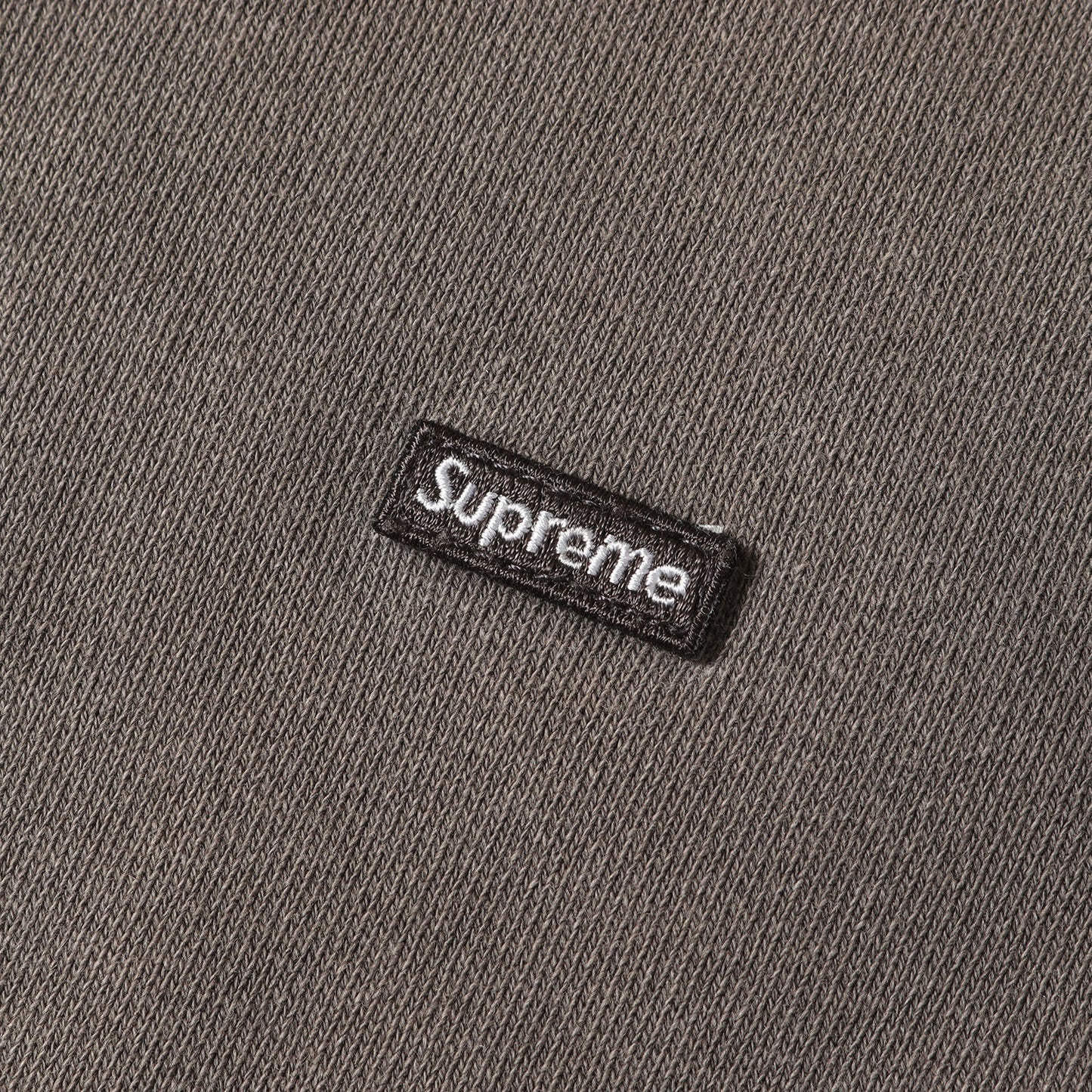 24SS オーバーダイ スモールBOXロゴ ジップ スウェットパーカー(Overdyed Small Box Zip Up Hooded Sweatshirt)