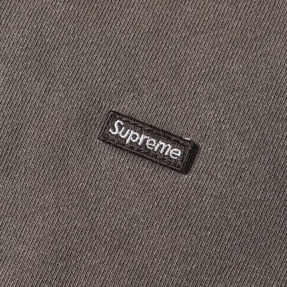 24SS オーバーダイ スモールBOXロゴ ジップ スウェットパーカー(Overdyed Small Box Zip Up Hooded Sweatshirt)