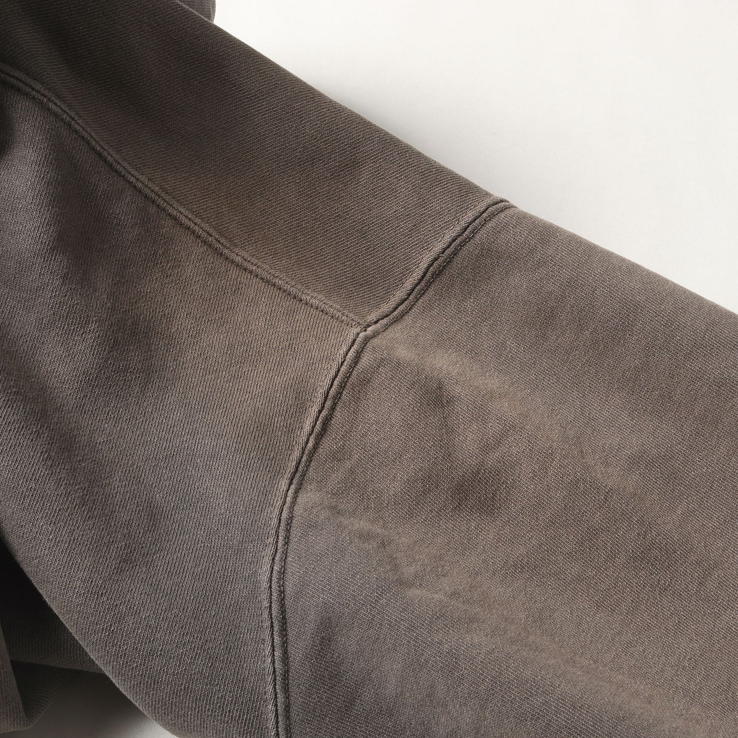 24SS オーバーダイ スモールBOXロゴ ジップ スウェットパーカー(Overdyed Small Box Zip Up Hooded Sweatshirt)