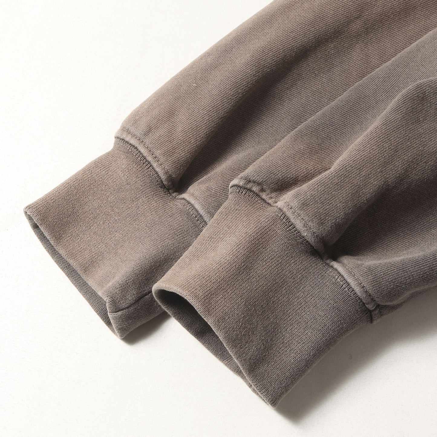 24SS オーバーダイ スモールBOXロゴ ジップ スウェットパーカー(Overdyed Small Box Zip Up Hooded Sweatshirt)