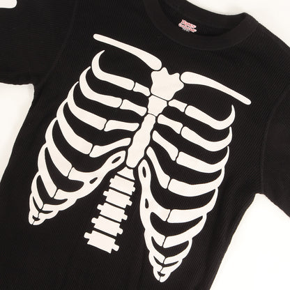21AW ×Hanes ボーンプリント サーマル ロングスリーブTシャツ(Bones Thermal Crew)