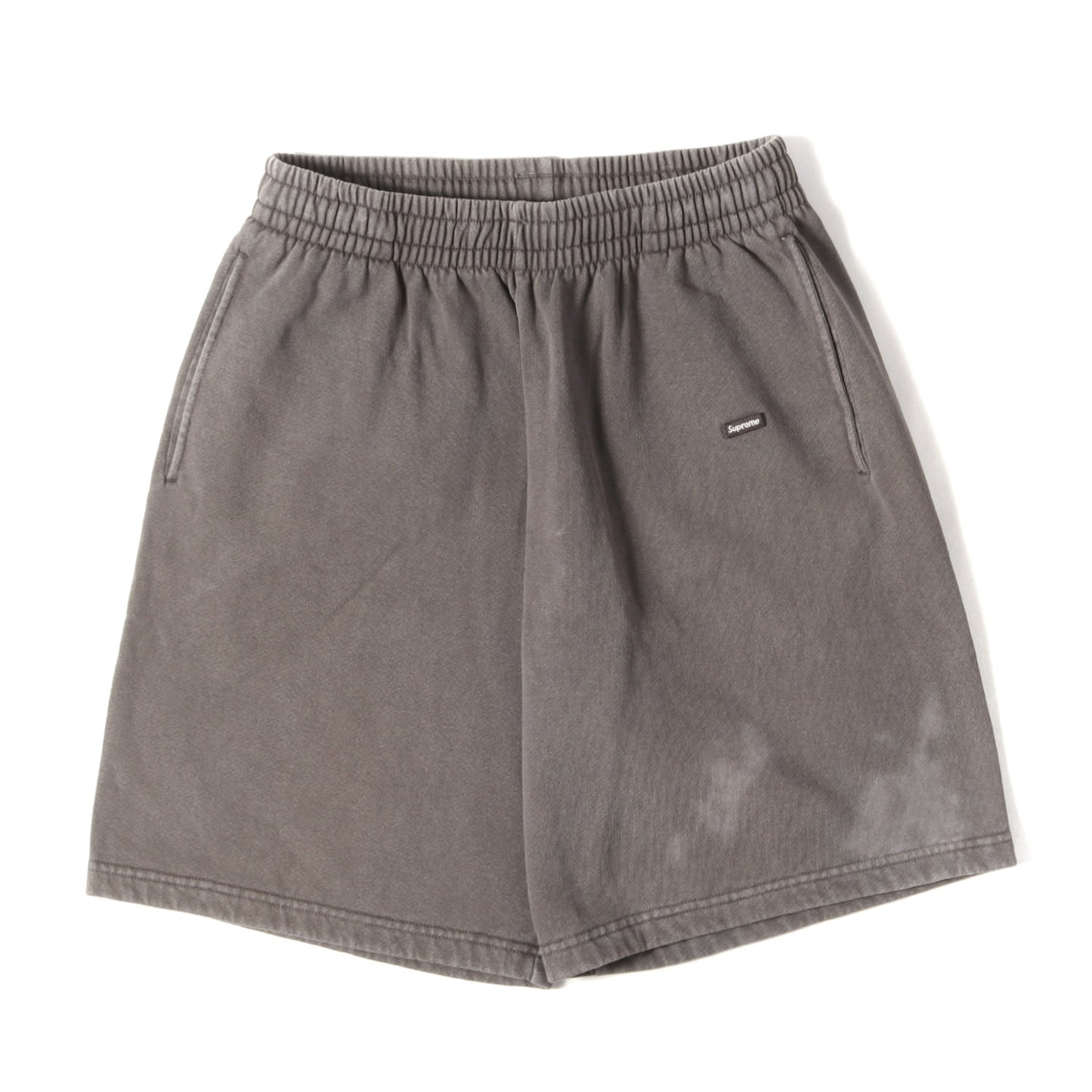 24SS オーバーダイ スモールBOXロゴ スウェット ショーツ(Overdyed Small Box Sweatshort)