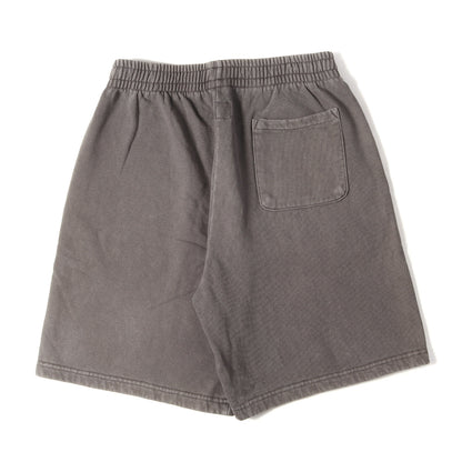 24SS オーバーダイ スモールBOXロゴ スウェット ショーツ(Overdyed Small Box Sweatshort)