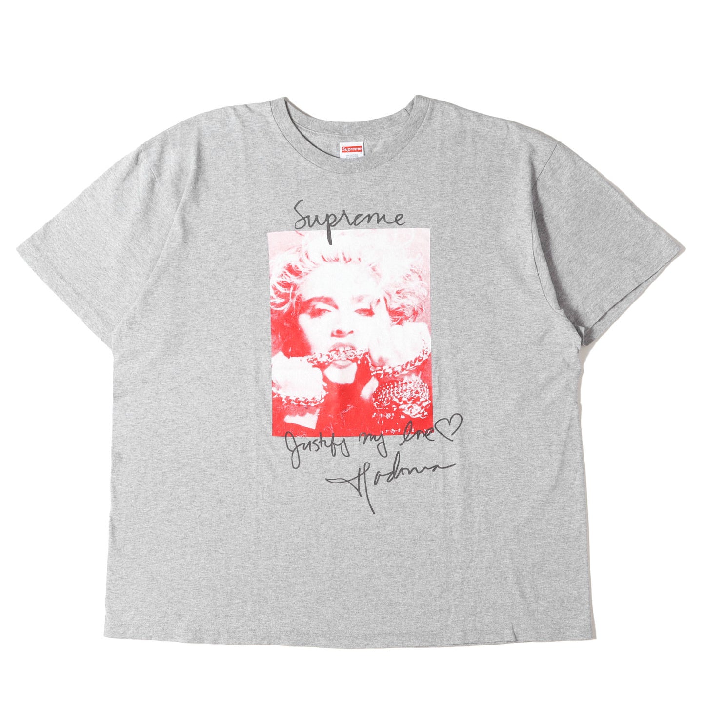 マドンナ フォト クルーネック Tシャツ(Madonna Tee)