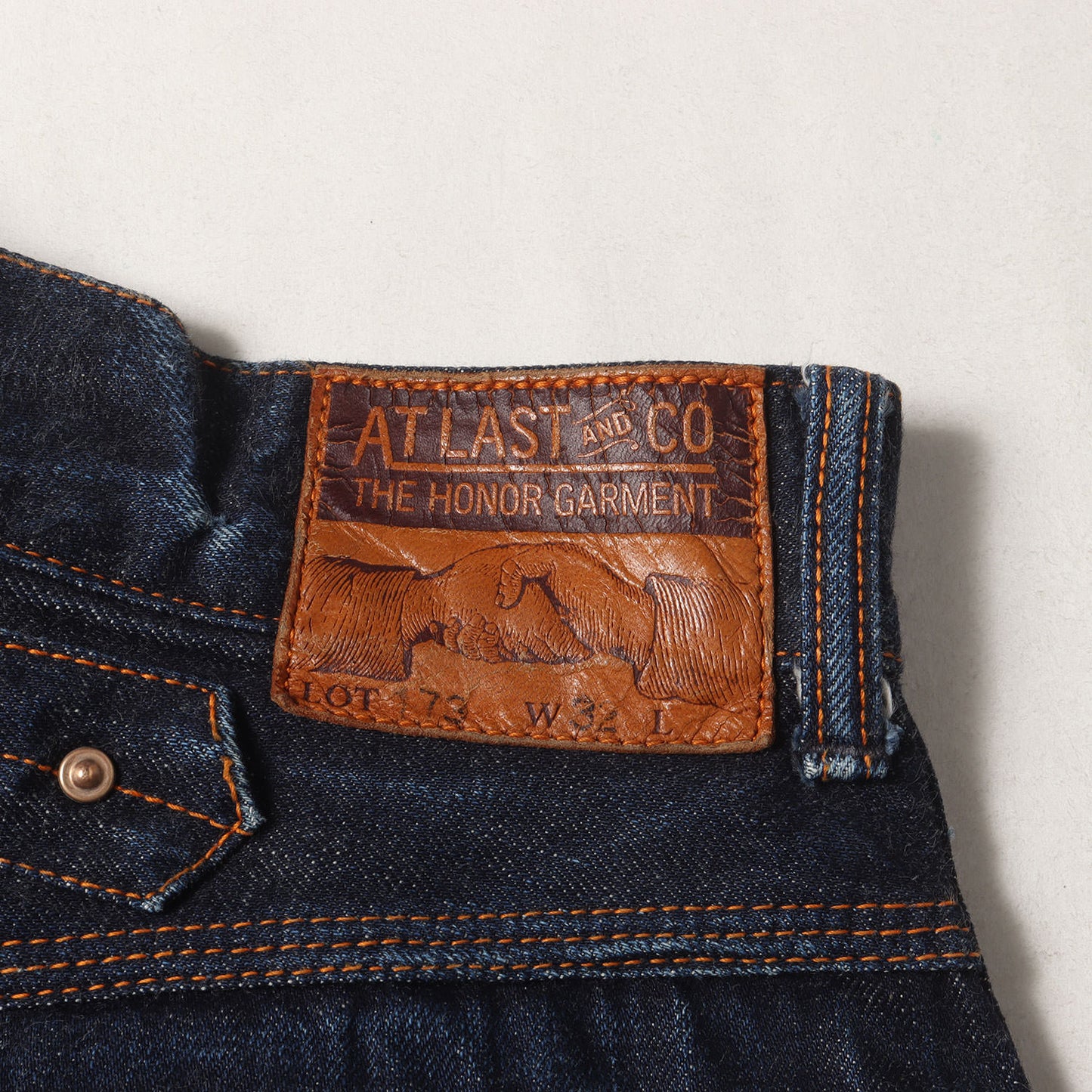 Lot.173 バックルバック付き ペインター デニムパンツ