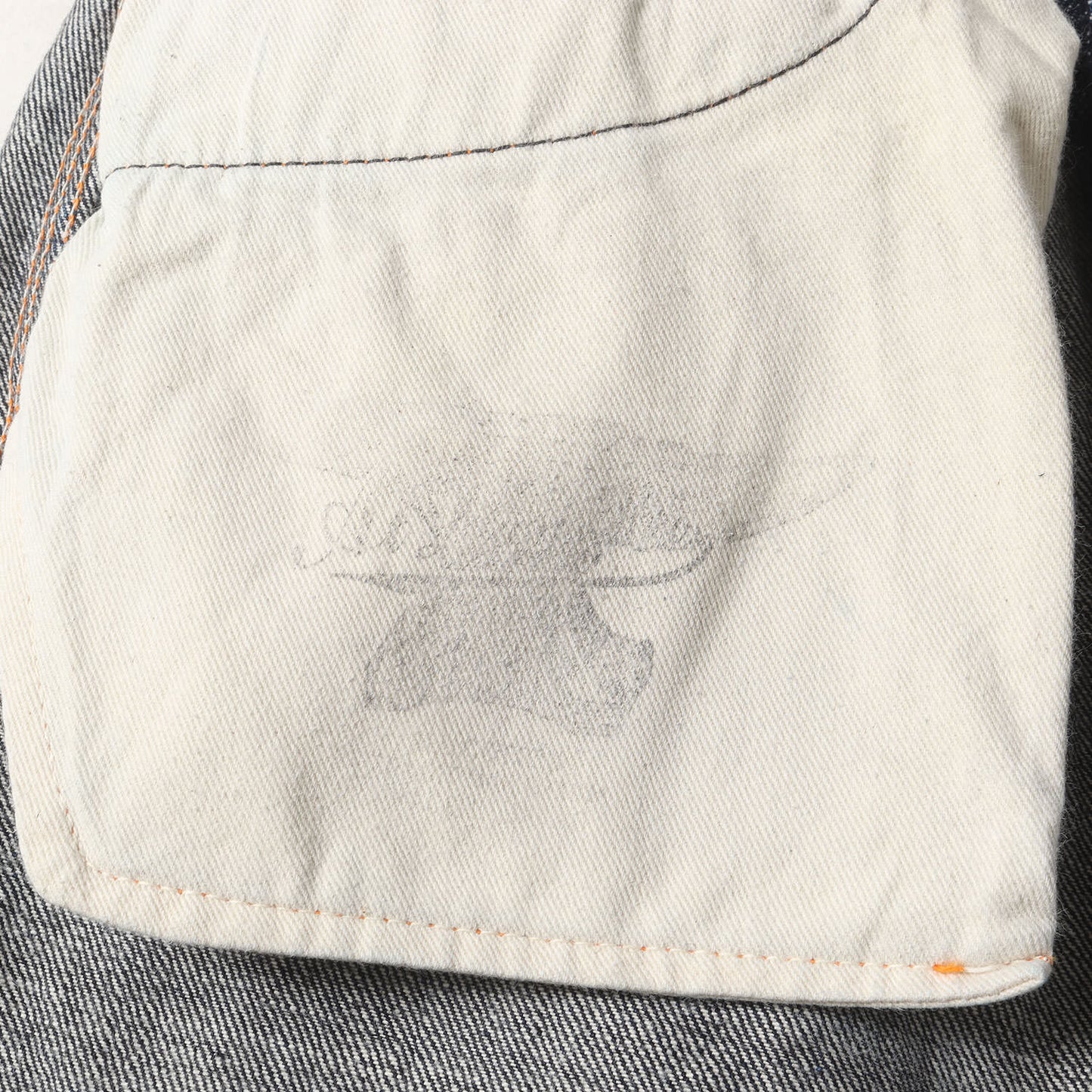 Lot.173 バックルバック付き ペインター デニムパンツ
