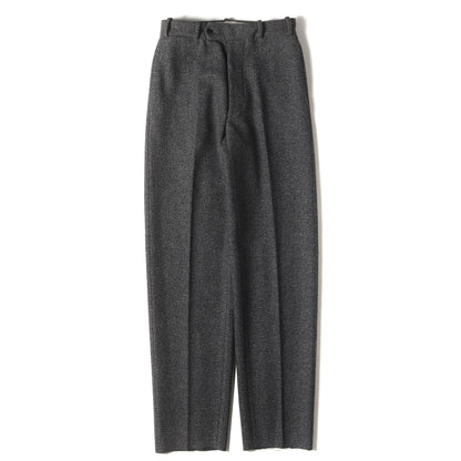 ヘビー ウール トラウザーズパンツ
