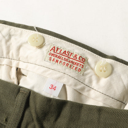 コットンカツラギ ワーク チノパンツ