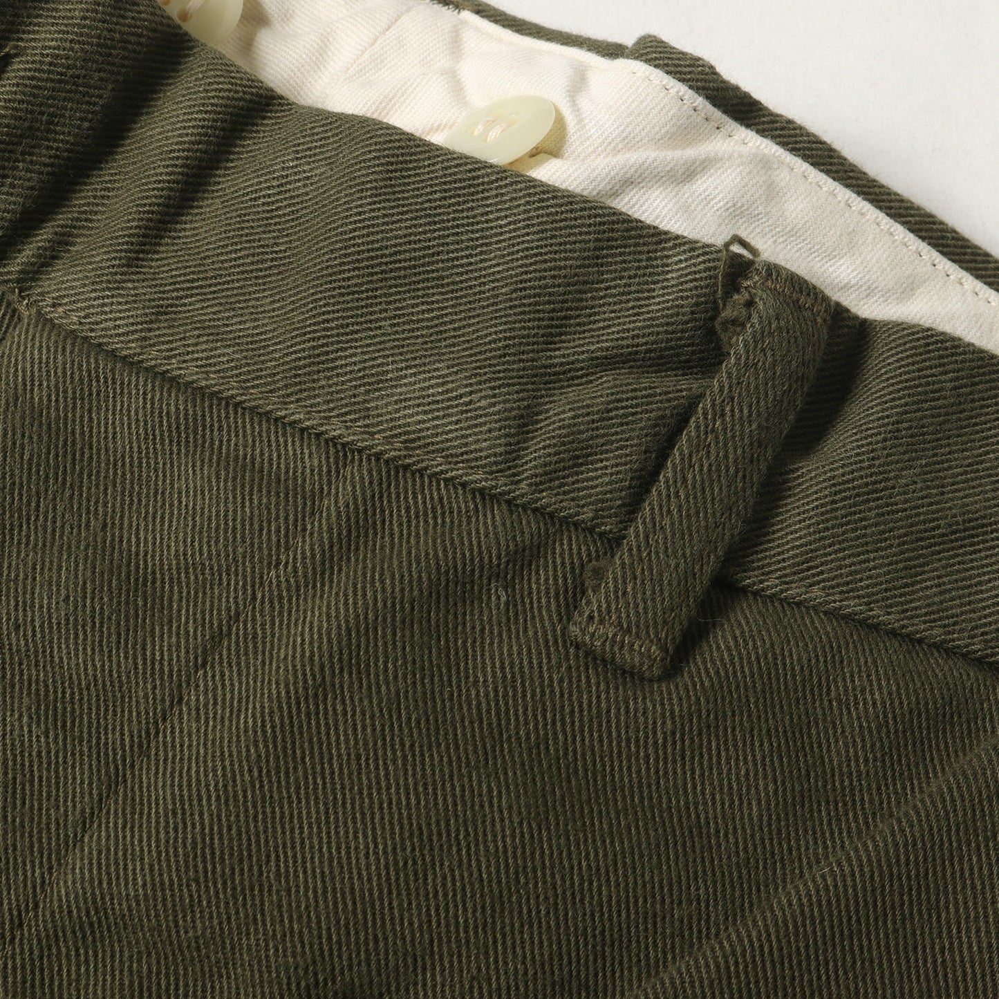 コットンカツラギ ワーク チノパンツ