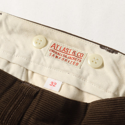 コーデュロイ ワーク トラウザーズパンツ