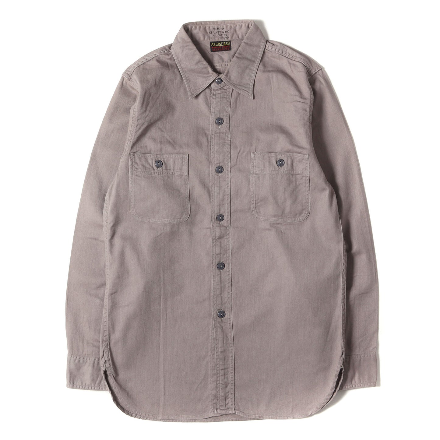 コットンツイル ワークシャツ