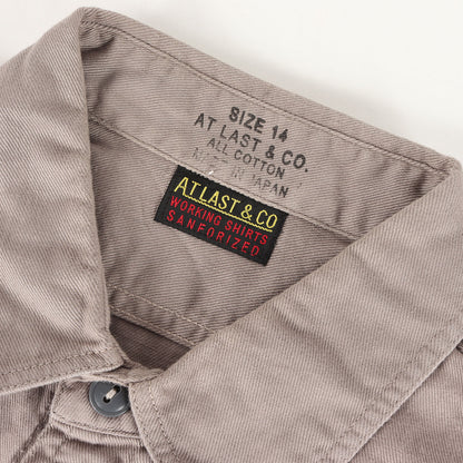 コットンツイル ワークシャツ