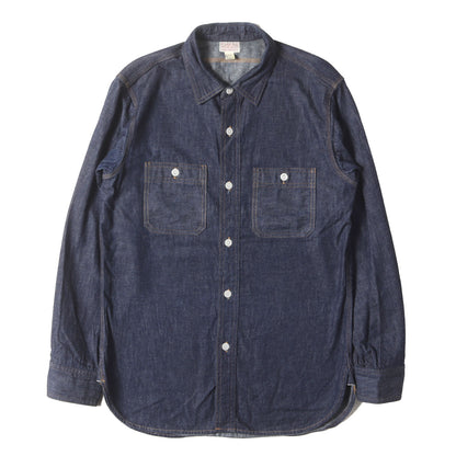 デニム ワークシャツ
