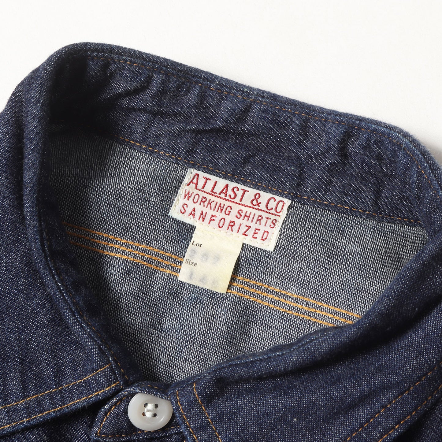 デニム ワークシャツ