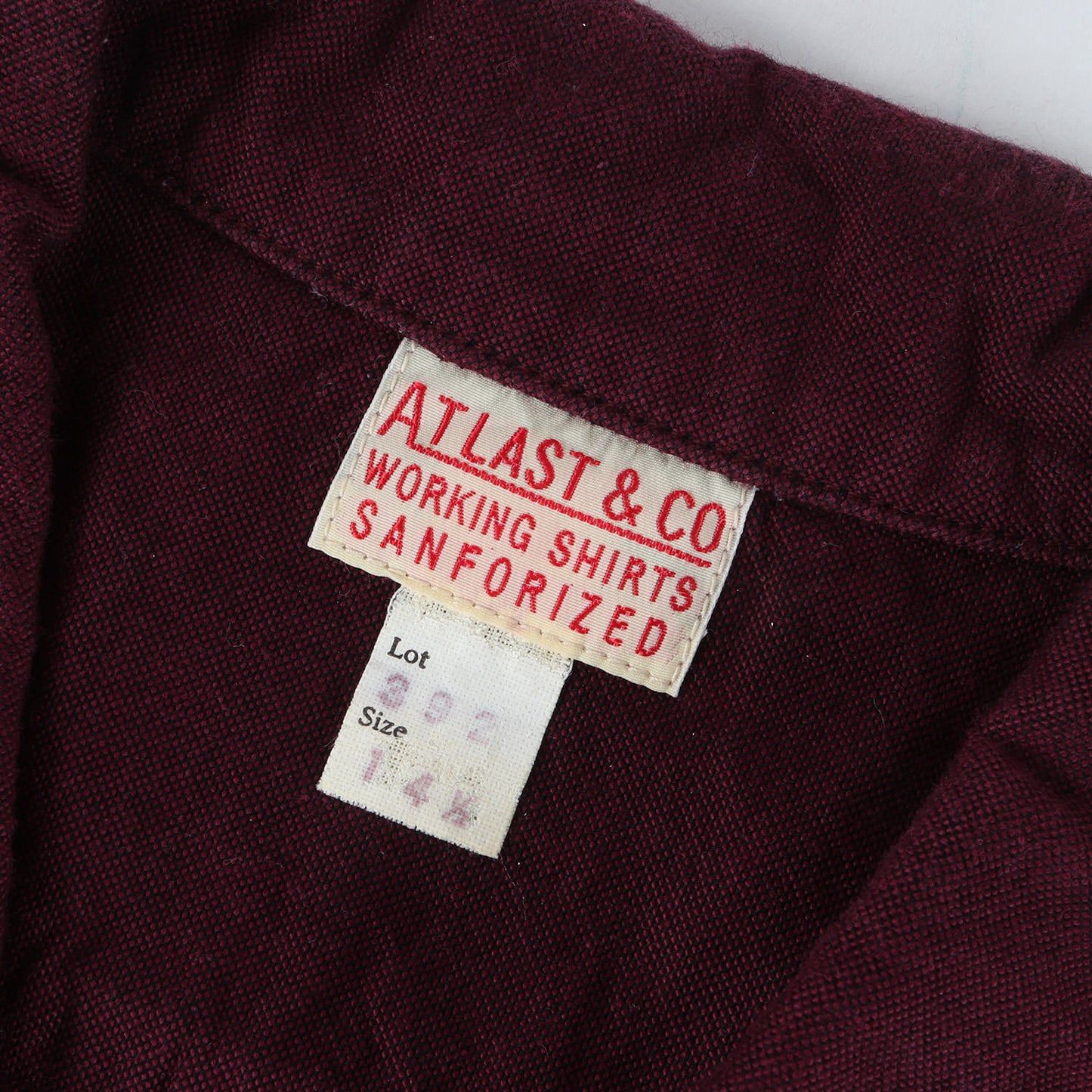 Lot.392 コットンオックスフォード ワークシャツ