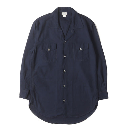 Lot.392 コットンオックス オープンカラー ワークシャツ