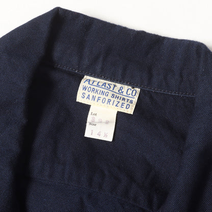 Lot.392 コットンオックス オープンカラー ワークシャツ