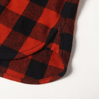 バッファローチェック ウール ワークシャツ