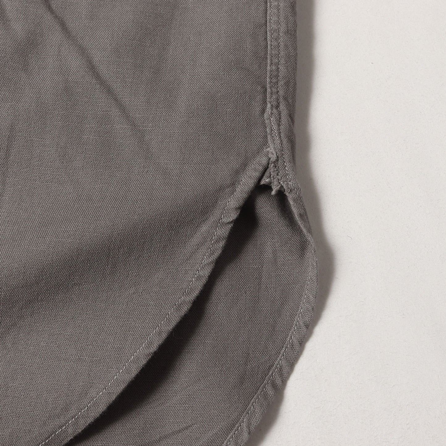 プレーン コットン ワークシャツ