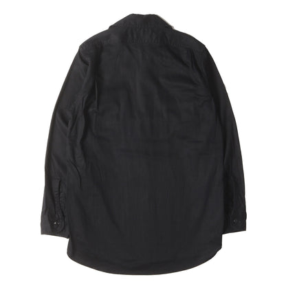 コットンツイル オープンカラー シャツ