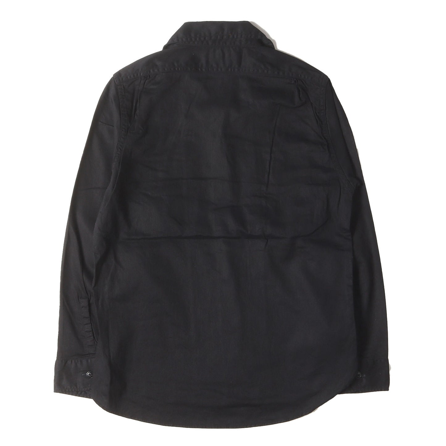 コットンツイル オープンカラー シャツ