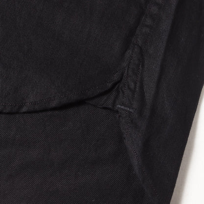 コットンツイル オープンカラー シャツ