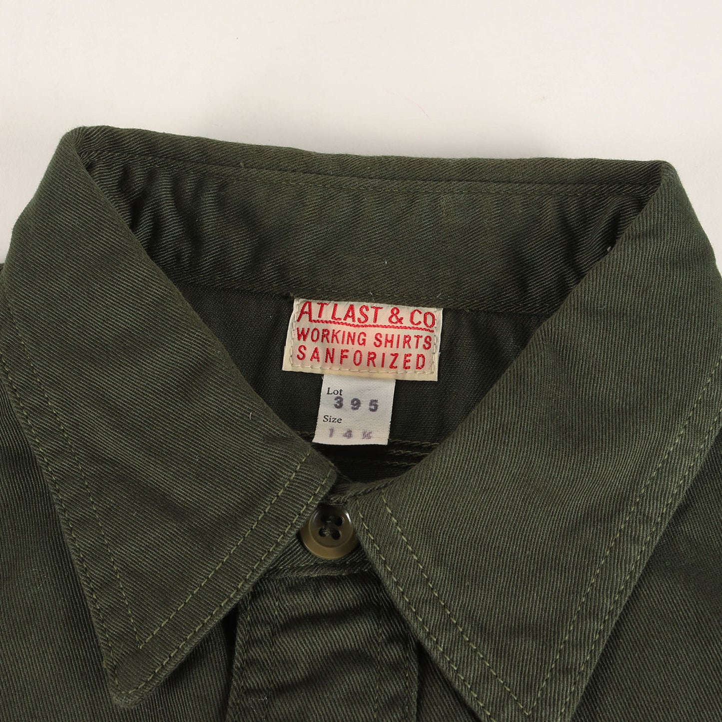 Lot.395 コットンツイル ワークシャツ