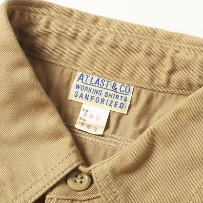 Lot.395 コットンツイル ワークシャツ