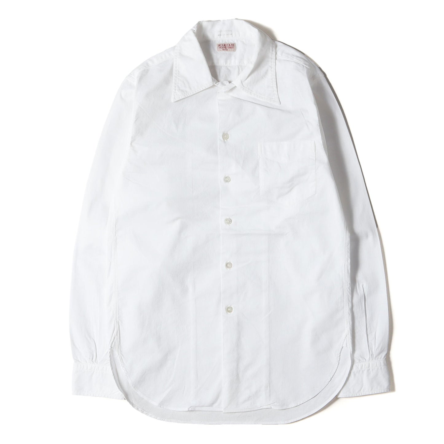 プレーン コットン ワークシャツ