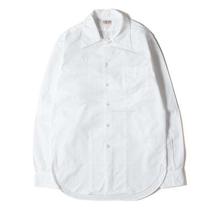 プレーン コットン ワークシャツ