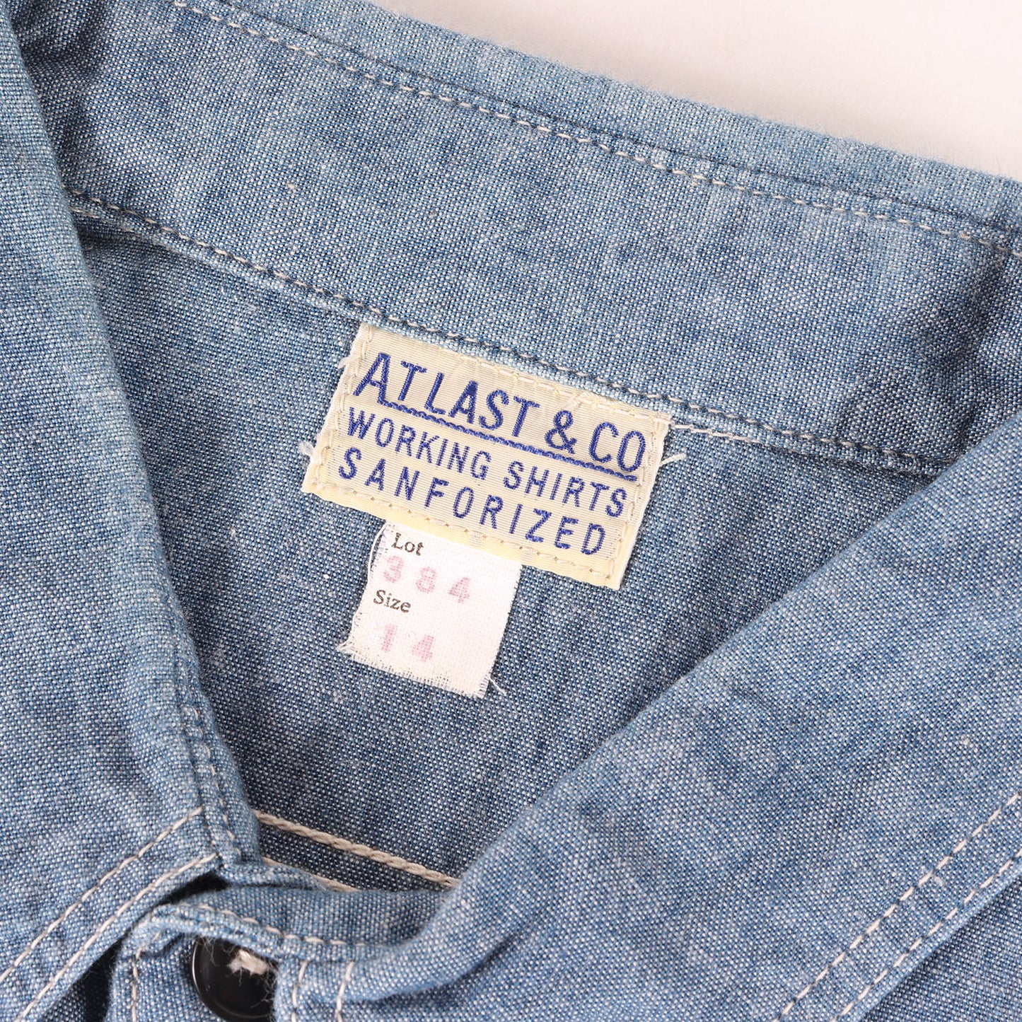 Lot.384 シャンブレー ワークシャツ