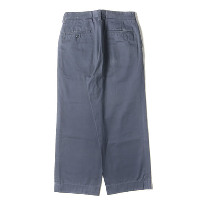 コットンツイル ワーク チノパンツ