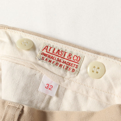 コットンツイル ワーク チノパンツ