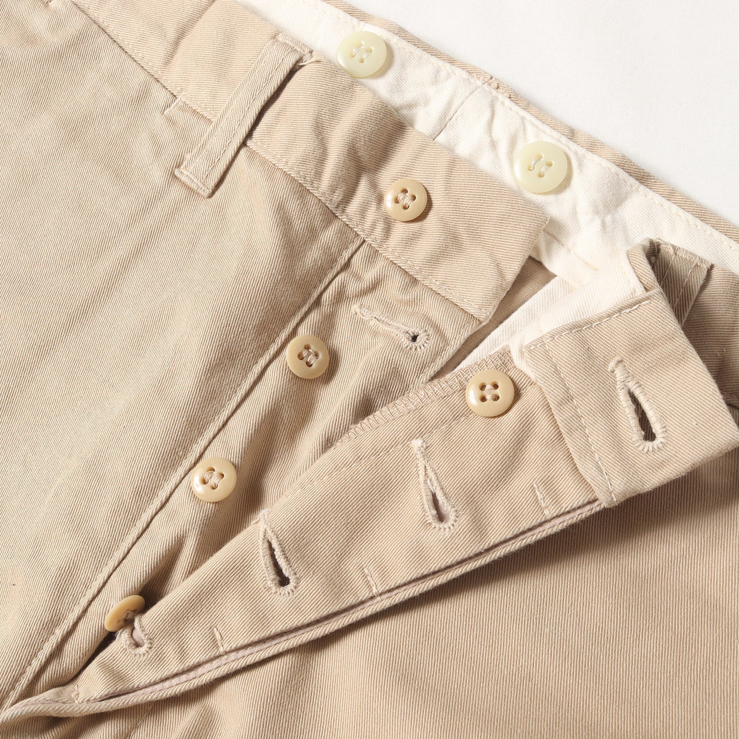 コットンツイル ワーク チノパンツ