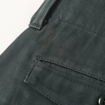 ヘリンボーンツイル ワークパンツ